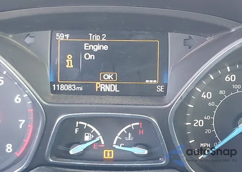 2017 Ford Focus Se z USA, uszkodzony, nr VIN 1FADP3F2XHL325505